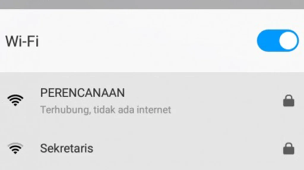 Penyebab WiFi Terhubung Tapi Tidak Ada Akses Internet di Android